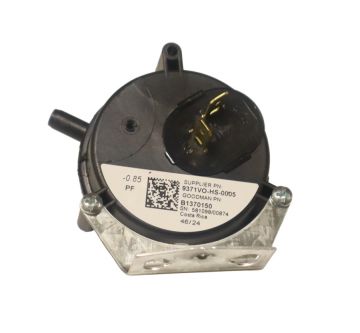 Goodman B1370150 Pressure Switch -.85 inch NO
